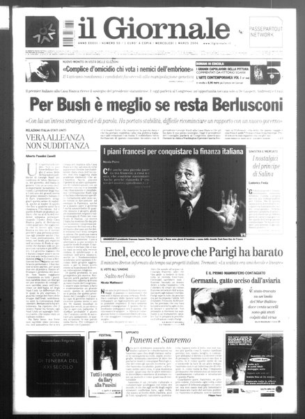 Il giornale : quotidiano del mattino